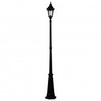 Oriel Lighting-BRISTOL TOP and POST Outdoor Traditional Top with Post Black